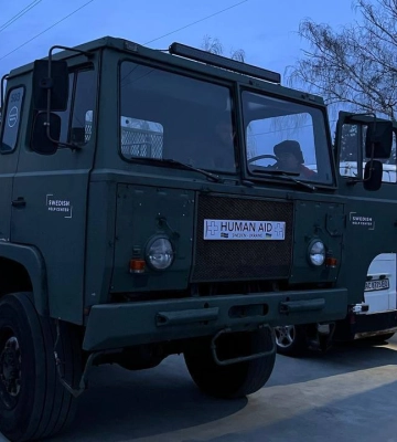 На Волині захисникам передадуть унікальний автомобіль зі Швеції