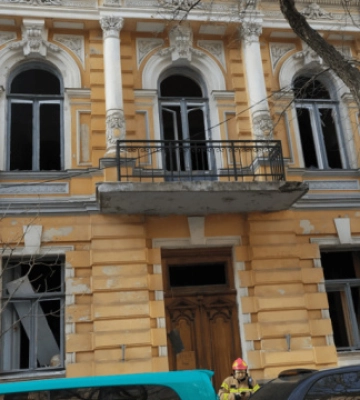 Голова НСПУ про Будинок письменника: Там серйозні пошкодження