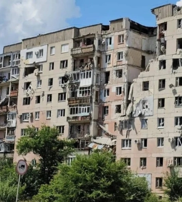 90 многоэтажек планируют снести в оккупированном Северодонецке
