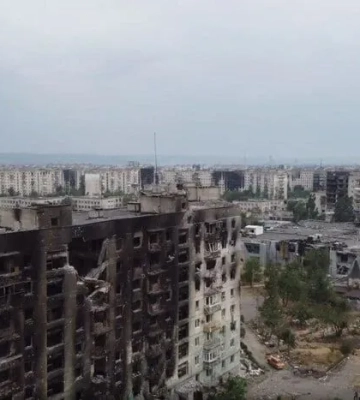 Захватчики планируют снести 90 многоэтажек в оккупированном Северодонецке - ОВА