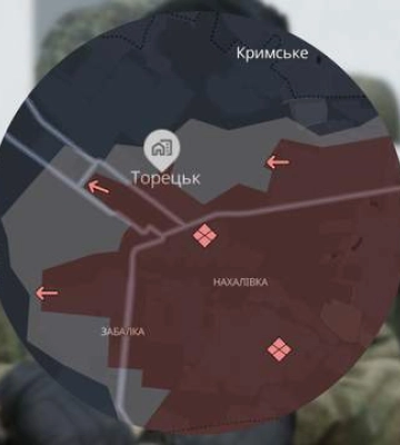 Враг продвинулся в Торецке и еще около 2 населенных пунктов: обновленная карта Deep State