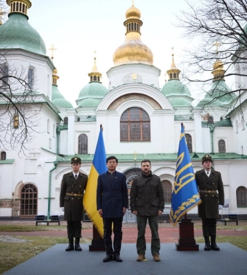 Зеленський прийняв вірчі грамоти у послів Китаю, Саудівської Аравії та Сербії