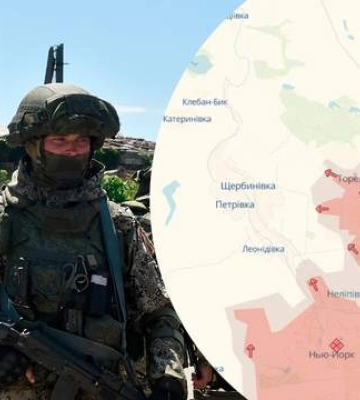 На Торецькому напрямку російські війська знищили деякі позиції ЗСУ