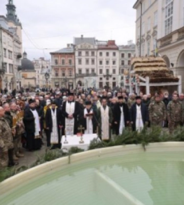 На Богоявлення у Львові військові капелани проведуть загальноміське освячення води