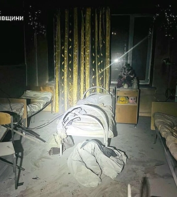 У Харківській області горів психоневрологічний інтернат, постраждали люди