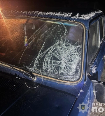 У селі на Житомирщині неповнолітній хлопаець за кермом легковика збив двох юних дівчат. ФОТО