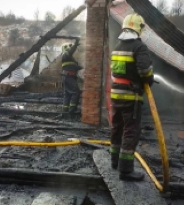 У Перечині через пошкоджений димохід ледь не згорів житловий будинок
