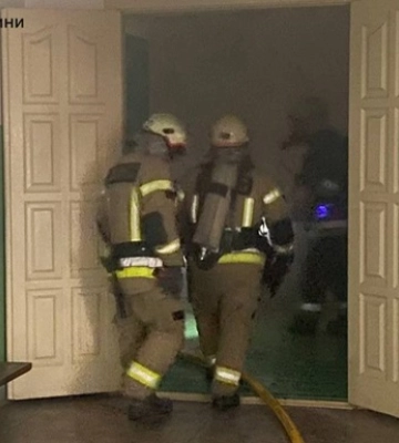 В школі у Білій Церкві сталася пожежа черех вибух павербанка