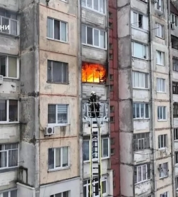 У Житомирі під час пожежі загинув чоловік