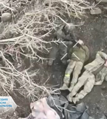 Рашисти розстріляли трьох полонених українських воїнів біля Нескучного, - DeepState. ФОТО