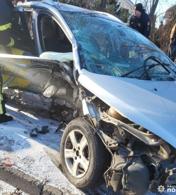 Шестеро поранених внаслідок ДТП у Рівному - поліція розпочала провадження. ФОТО