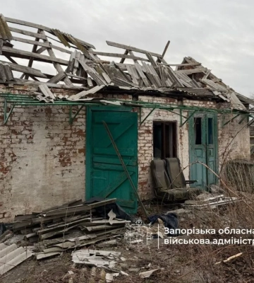 380 ударів за добу: окупанти атакували 12 населених пунктів Запоріжжя