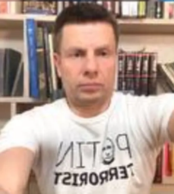 Нардепа Гончаренка не пустили в ефір турецького телеканалу через антипутінський напис на футболці
