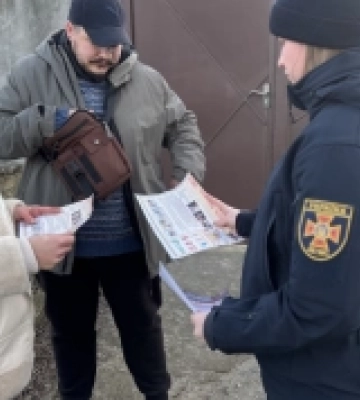 Білгород-Дністровські рятувальники проводять профілактичну роботу серед населення