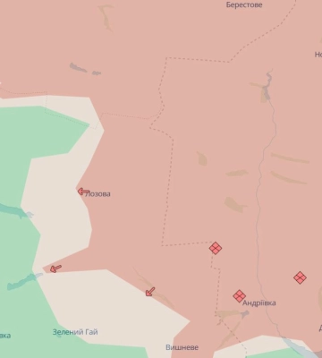 Куп&#039;янський напрямок: військові спростували окупацію ворогом Лозової
