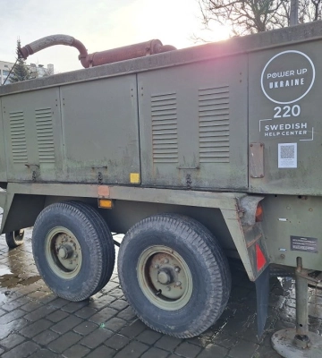 В одне з найбільших укриттів на Волині благодійники передали потужний генератор