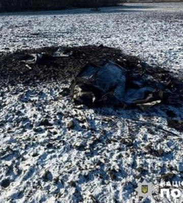 На Полтавщині знешкоджували уламки ворожих БпЛА
