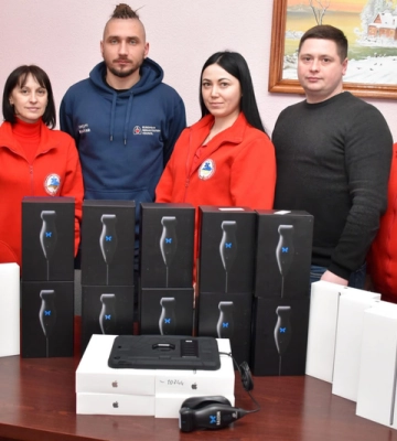 «Екстренка» Кіровоградщини отримала 10 портативних УЗД-апаратів