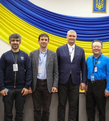 На ХАЕС відбулась ротація місії МАГАТЕ
