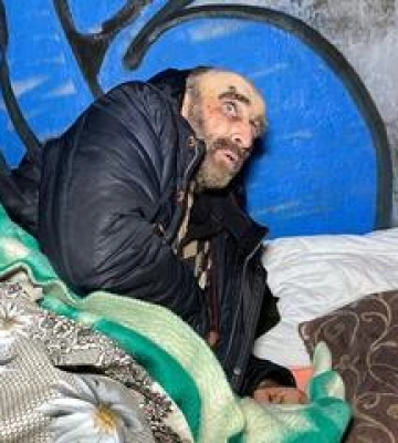 У Полтаві безхатьки знайшли прихисток прямо у підземному переході