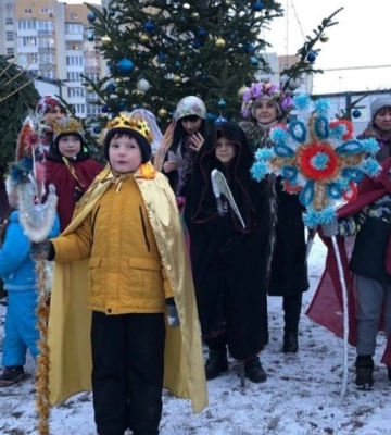 Як у Львові вимушено переміщені українці організували вертеп
