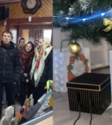 Ліцеїсти з Волині наколядували понад 42 тисячі гривень на ЗСУ