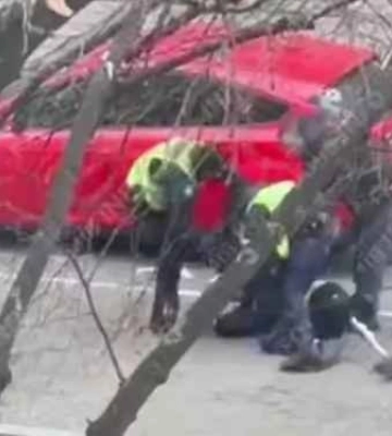 Полиция Киева отреагировала на видео с молодыми людьми, которые перекрывают движение и слушают российскую музыку