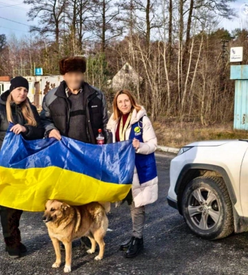 З тимчасово окупованих територій повернули 17 українців