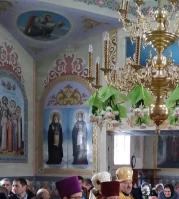 У храмі на Волині зняли ікону російського царя Миколи ІІ