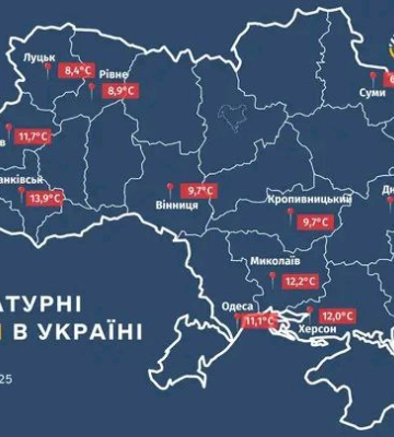У Миколаєві зафіксовано температурний максимум
