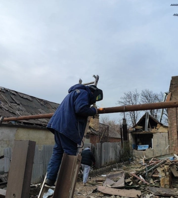 В частном секторе Константиновки восстановили газоснабжение после обстрела армии РФ
