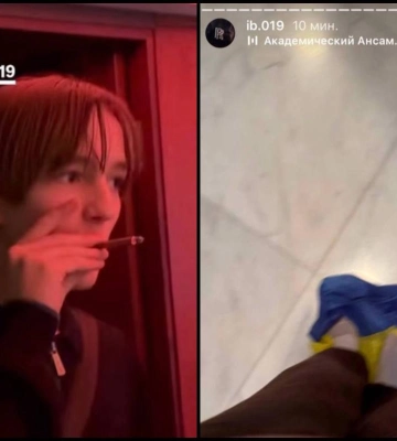 Поліція шукає молодиків, які перекривали рух у центрі Києва і слухали російську музику