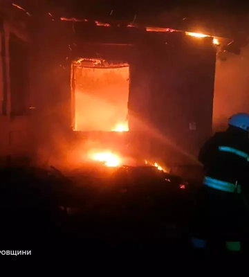 В Днепре во время пожара сгорели заживо три человека