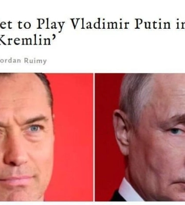 Джуд Лоу, игравший молодого Дамблдора, теперь сыграет путина — Variety Джуд Лоу, игравший молодого Дамблдора, теперь сыграет путина — Variety