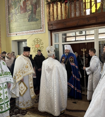 У Луцькому районі митрополит Михаїл вперше відвідав парафію, яка разом із священником перейшла до ПЦУ