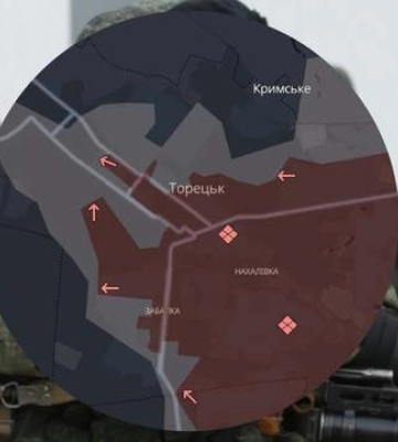 Росіяни просунулися в Торецьку, Оріхово-Василівці, Ясеновому, Зеленому та біля ще п’яти населених пунктів Донеччини,- DeepState КАРТИ