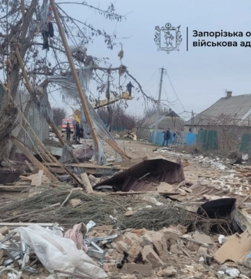 Минулої доби 11 населених пунктів на Запоріжжі були обстріляні ворогом, є загиблий, - голова ОВА