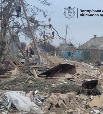 Минулої доби росіяни обстріляли 11 населених пунктах Запорізької області, є загиблі та поранені
