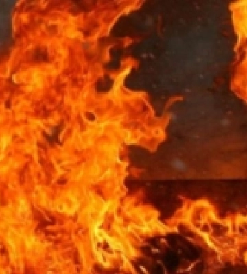 У селі на Волині горів будинок