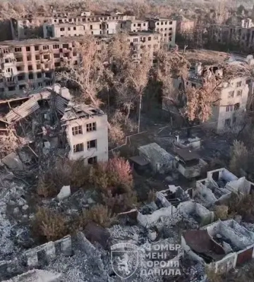 У Часовому Яру жодної вцілілої будівлі – відео з висоти пташиного польоту