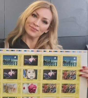 Картина художниці з Донеччини з'явиться на купюрі 50 євро