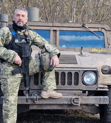 На фронті загинув воєнний кореспондент та боєць Руслан Ганущак з Франківська