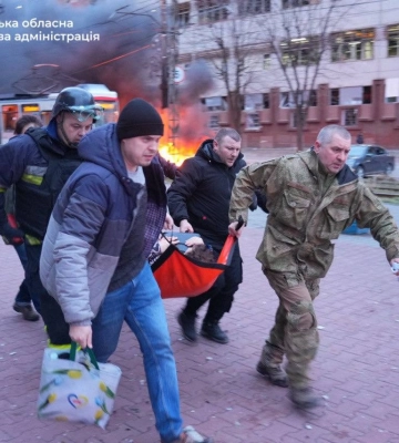 Удар по Запоріжжю: кількість постраждалих зросла до 30, один загиблий