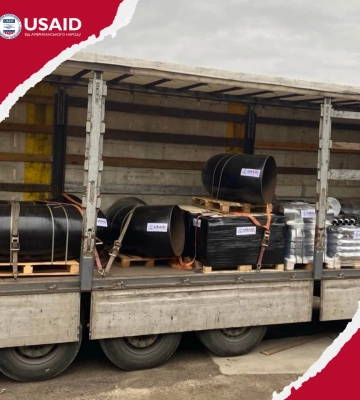 США надали матеріали для відновлення газовидобутку у Полтавській області
