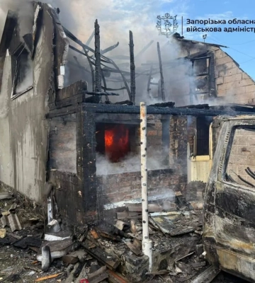 Ворог продовжує атакувати Запорізьку область: 412 ударів по 14 населених пунктах, є поранені