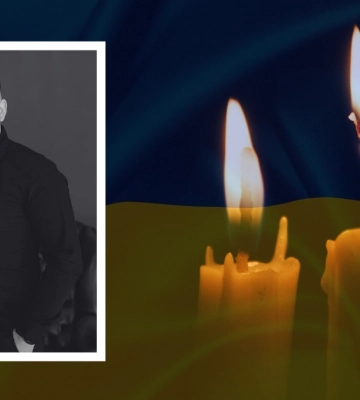 Панахида й чин похорону за франківським воїном на щиті Назаром Барнецьким