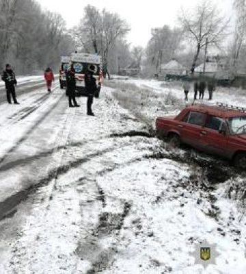На Полтавщині в аварії загинув 76-річний водій легковика