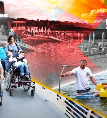 Море не для всіх: ветерани і діти з інвалідністю можуть втратити єдиний в Україні інклюзивний пляж