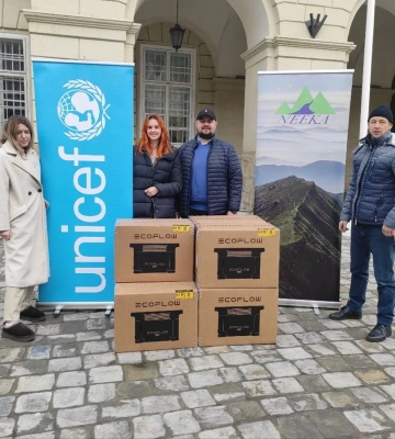 Львівщина отримала 47 портативних зарядних станцій EcoFlow