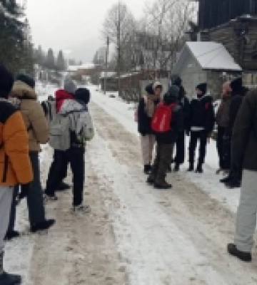 Джури Арцизького ліцею відвідали зимові Карпати та підкорили гірські вершини